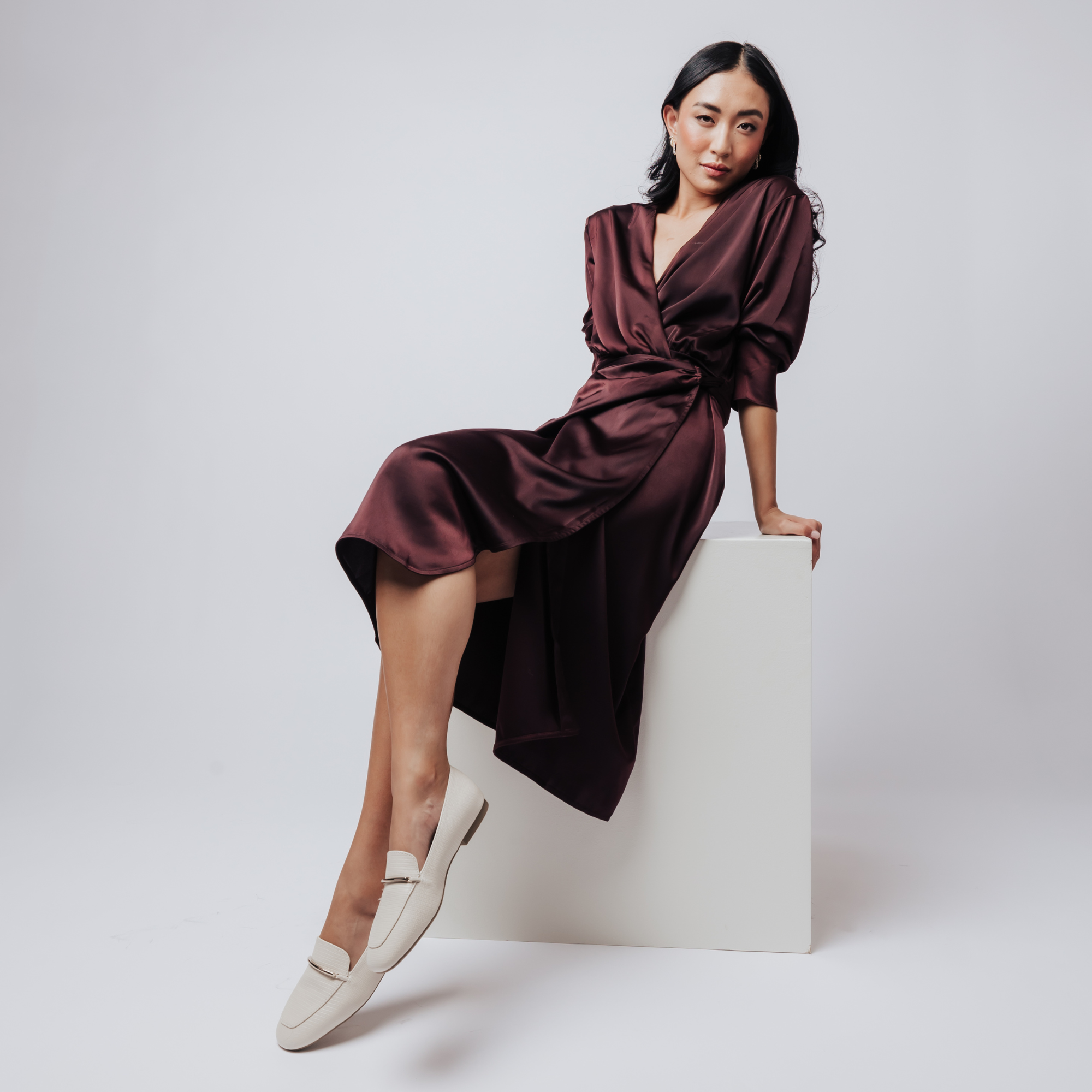 WRENN LOAFER FLATS IN VEGAN LEATHER
