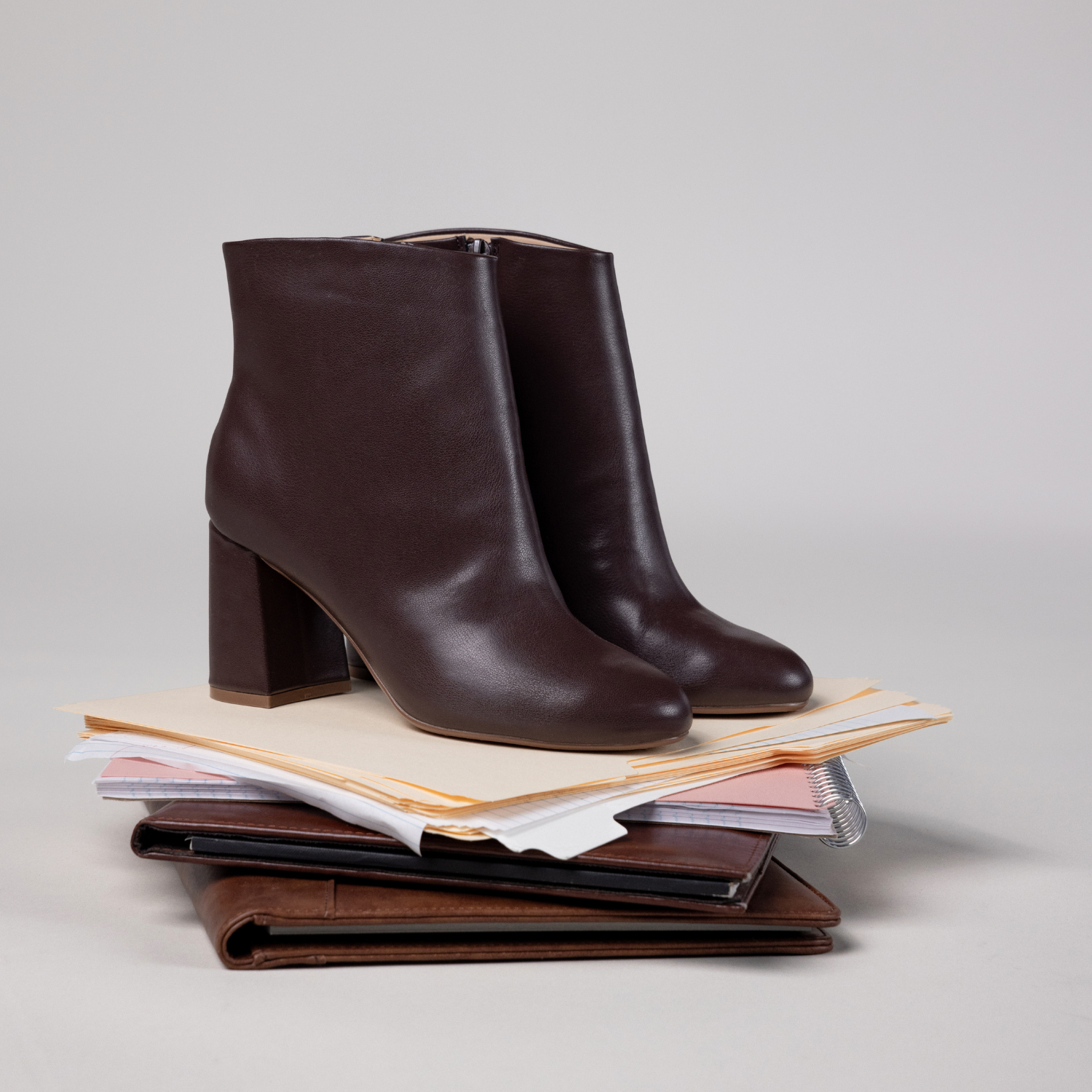 KIT DRESS BOOTIES - Chocolate