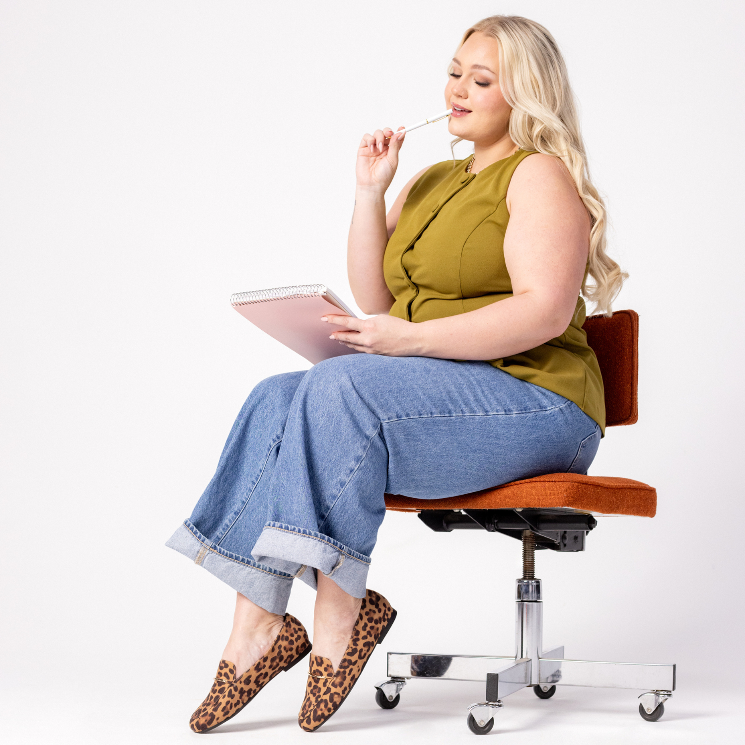 WRENN LOAFER FLATS IN PRINT - Leopard Faux