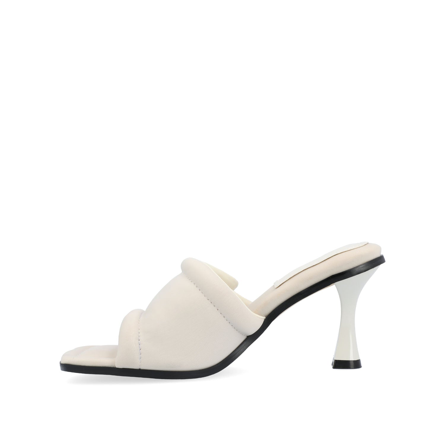 ADDRIEL MULE HEELS IN VEGAN LEATHER