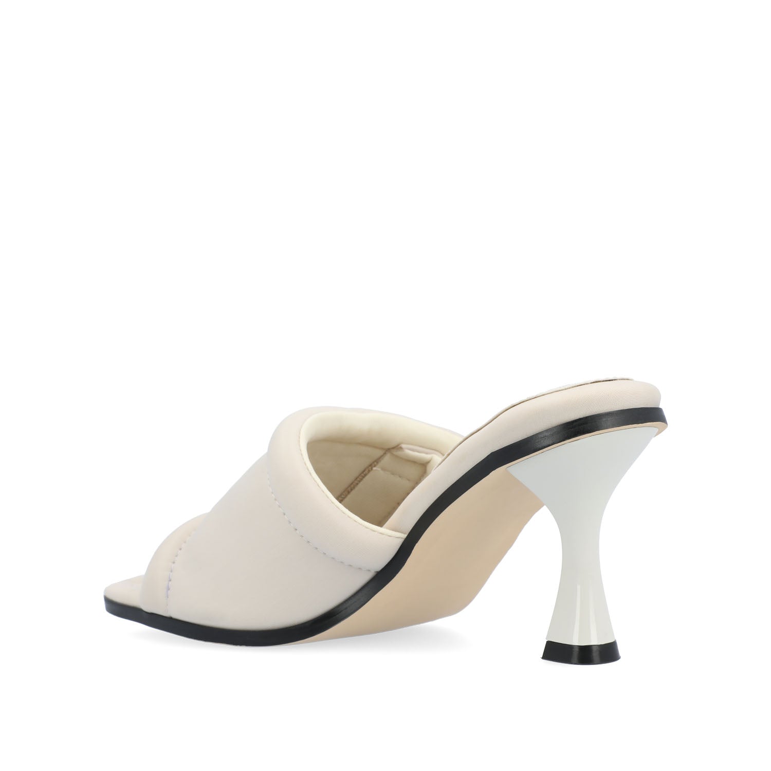 ADDRIEL MULE HEELS IN VEGAN LEATHER