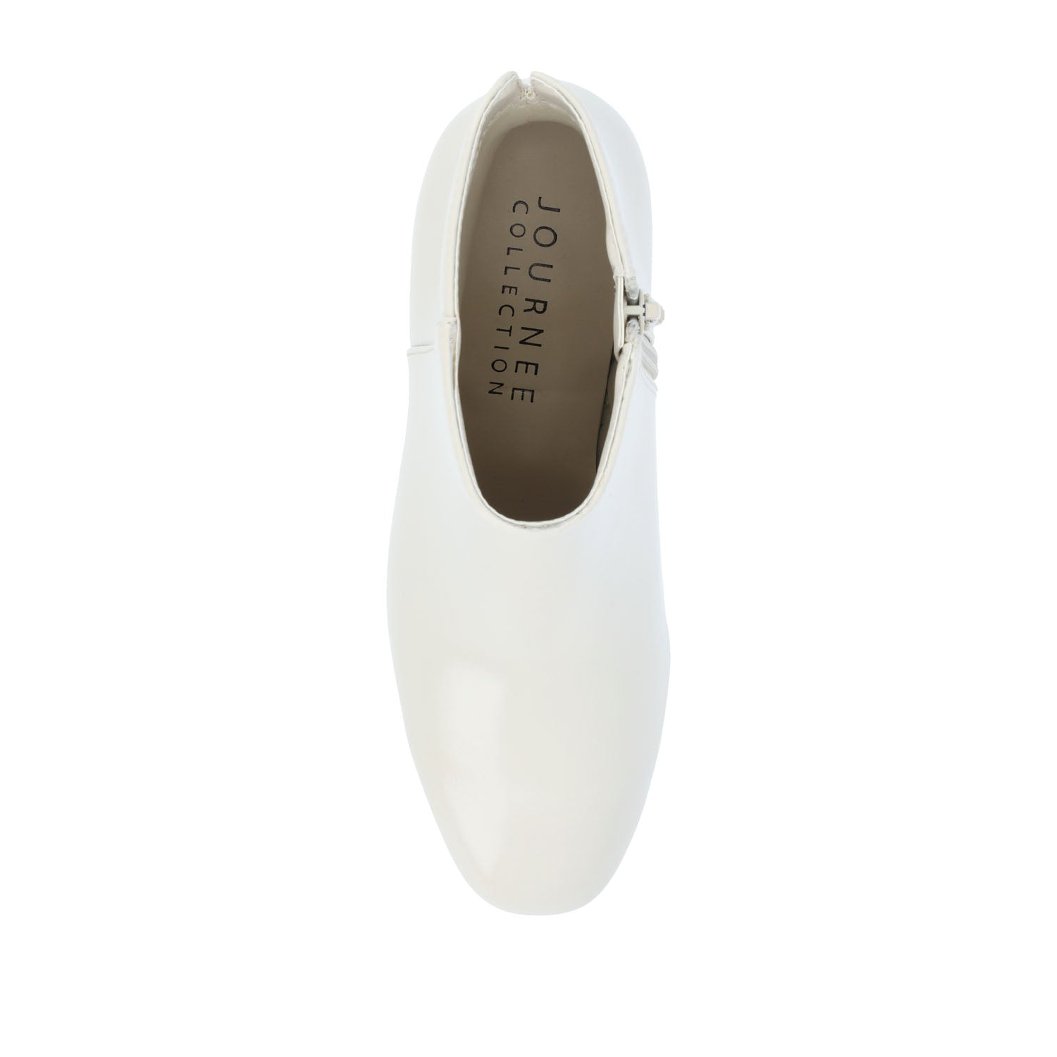 ADRIA SQUARE-TOE BOOTIES IN VEGAN LEATHER