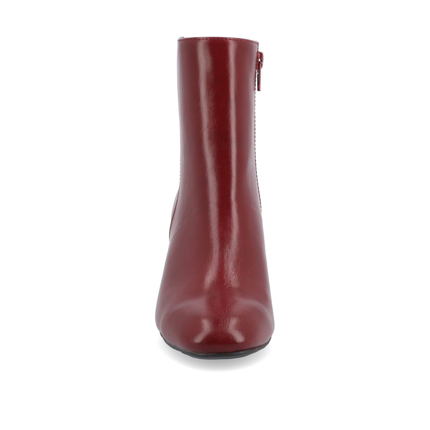 ADRIA SQUARE-TOE BOOTIES IN VEGAN LEATHER