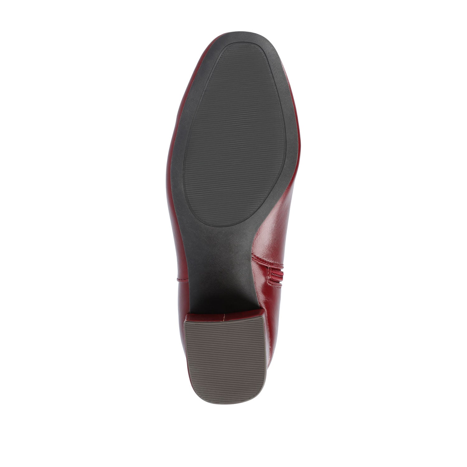 ADRIA SQUARE-TOE BOOTIES IN VEGAN LEATHER