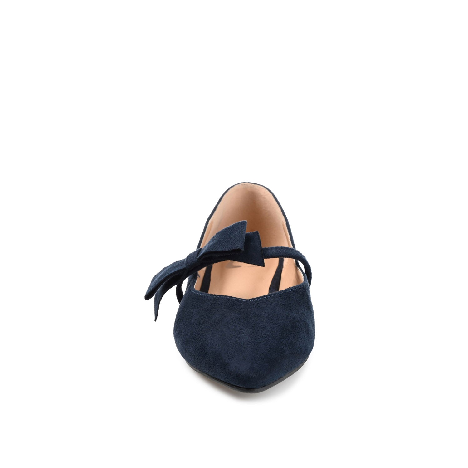 AIZLYNN MARY JANE FLATS IN WIDE - Navy Nubuck