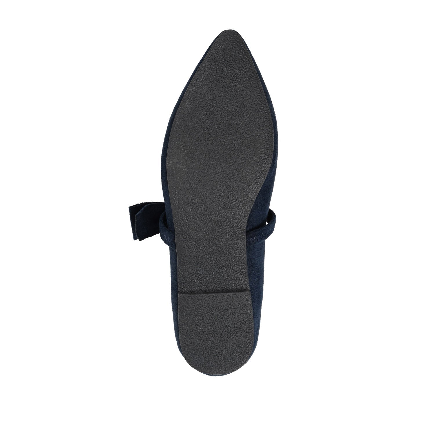 AIZLYNN MARY JANE FLATS IN FAUX SUEDE - Navy Nubuck