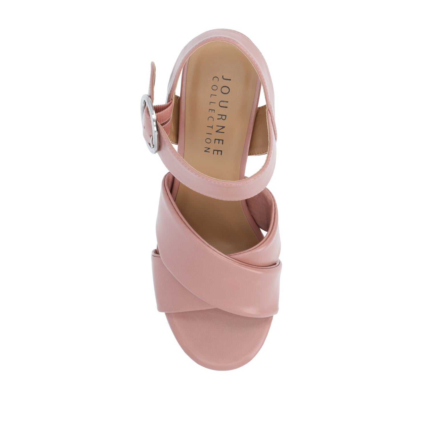 AKEELY STRAPPY HEELS IN VEGAN LEATHER