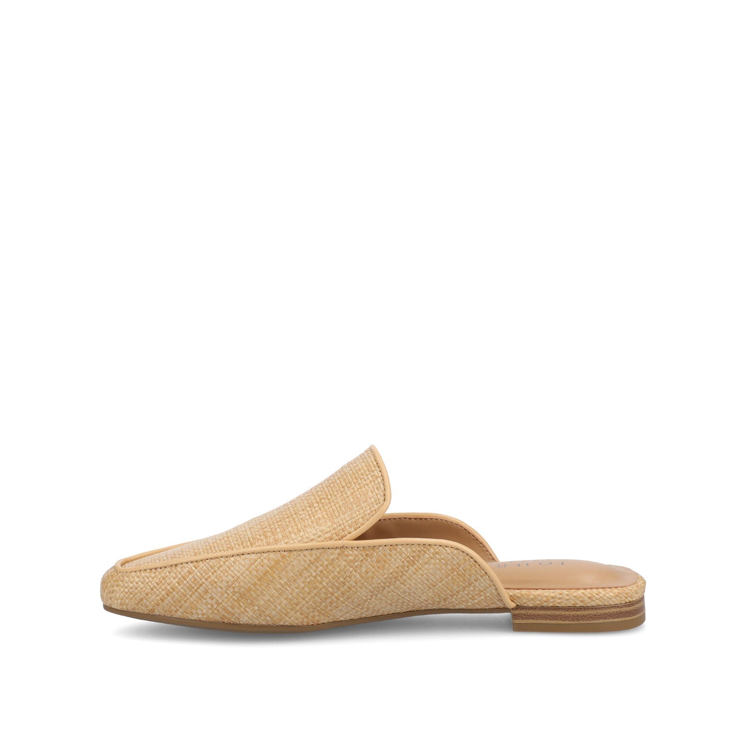 AKZA MULED LOAFER FLATS - Beige Weave