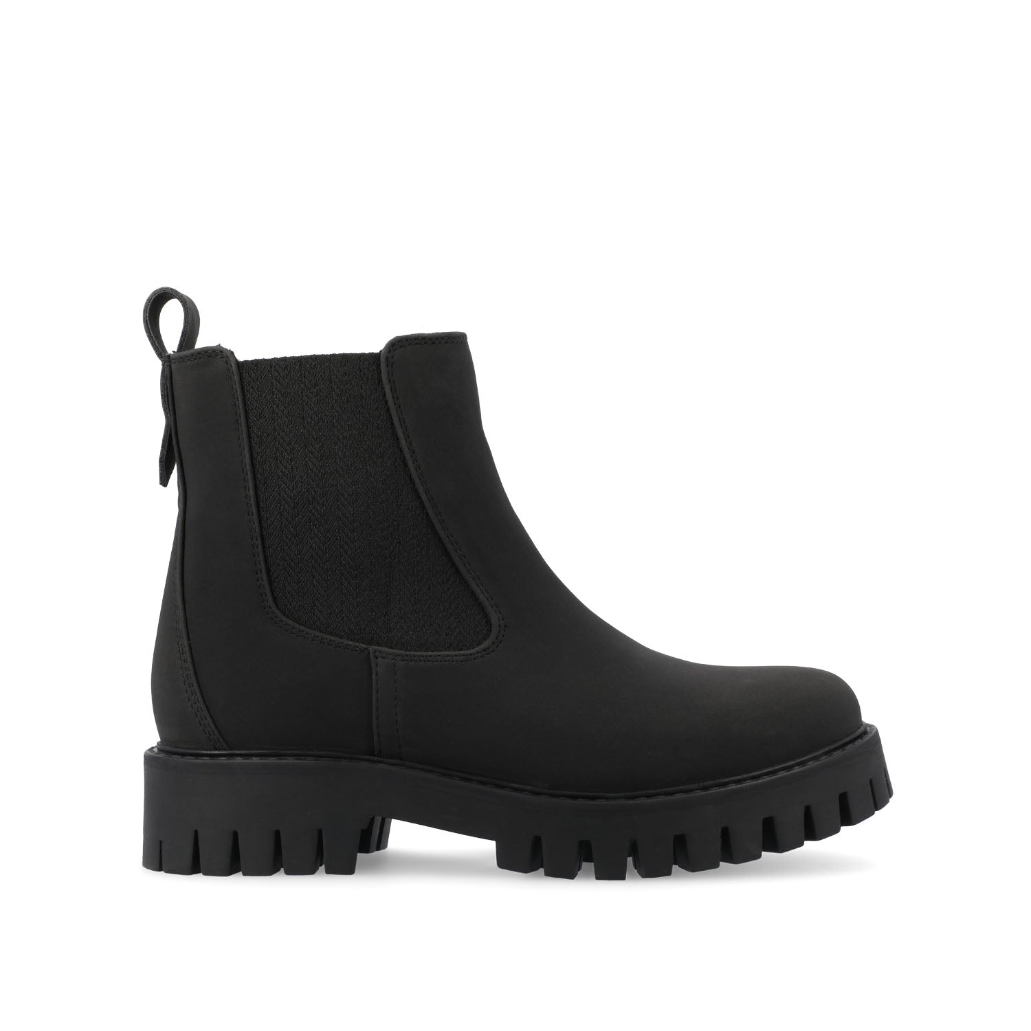 ALARA CHELSEA BOOTIES IN VEGAN LEATHER