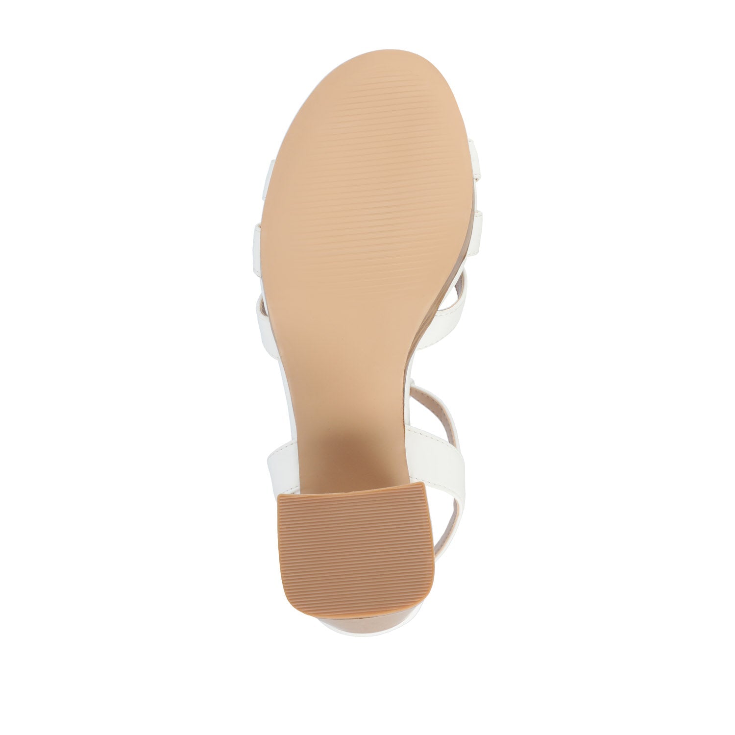 ALYCE HEELED SANDALS IN FAUX SUEDE - White