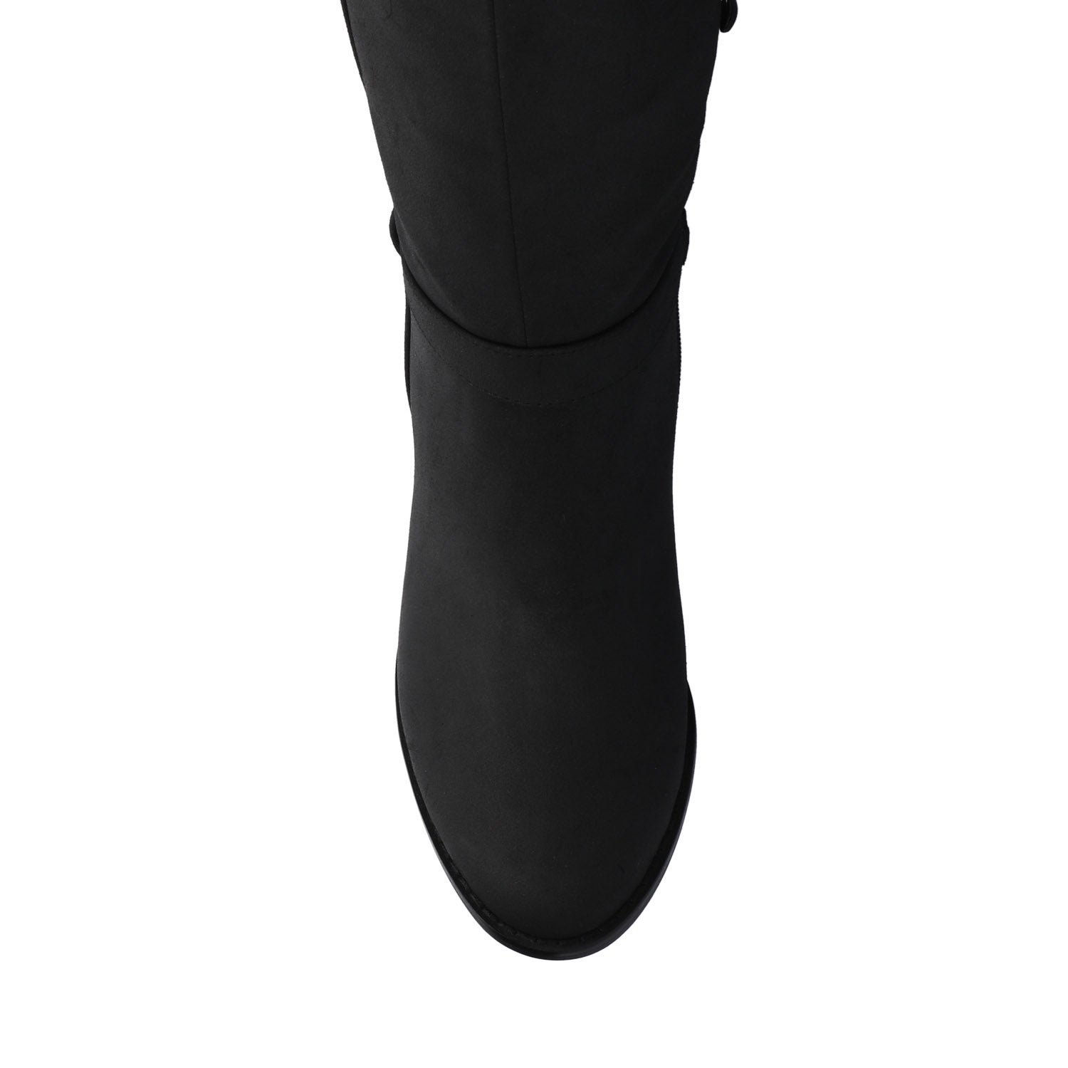 ALYZA OVER THE KNEE BOOTS - Black