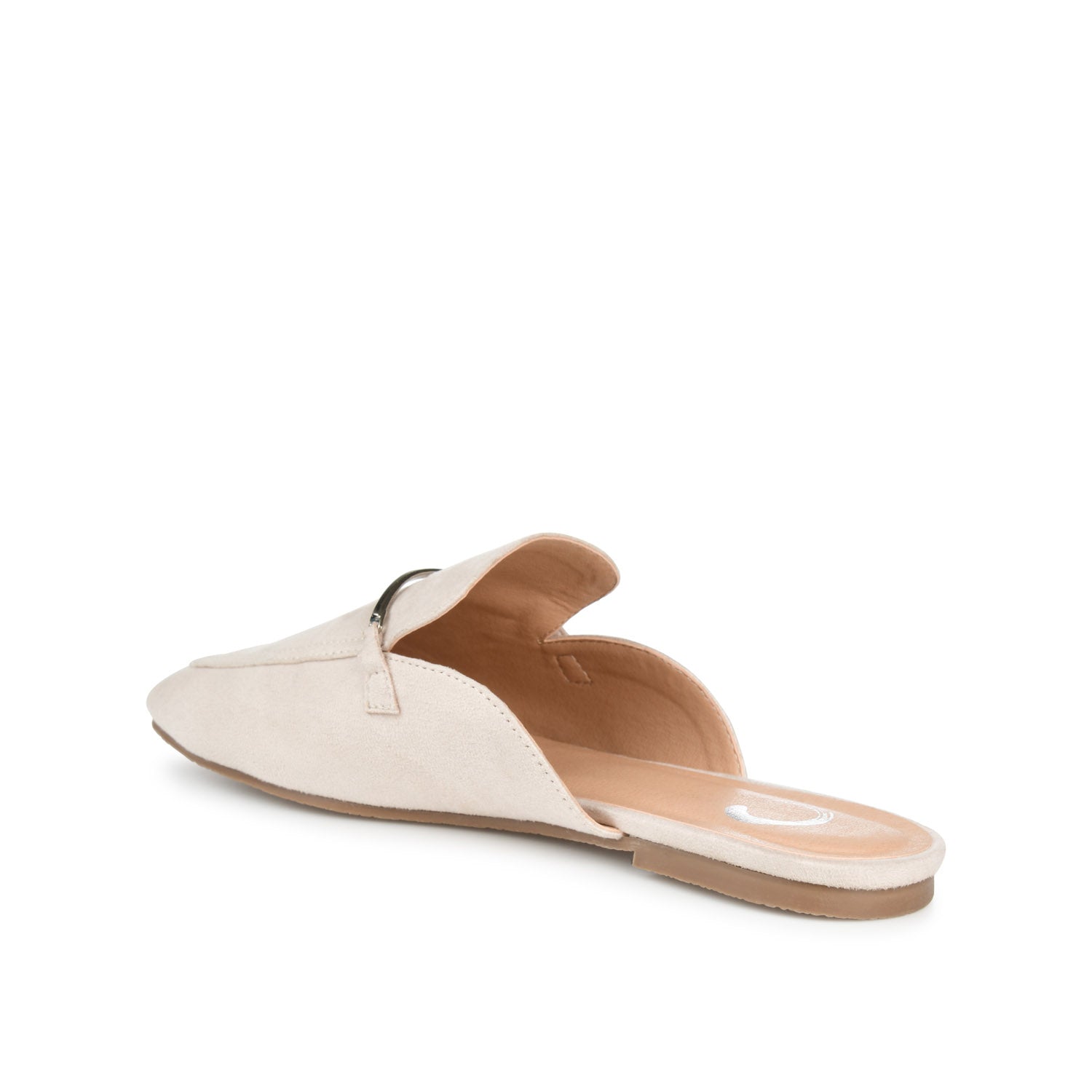 AMEENA MULED LOAFER FLATS IN VEGAN LEATHER