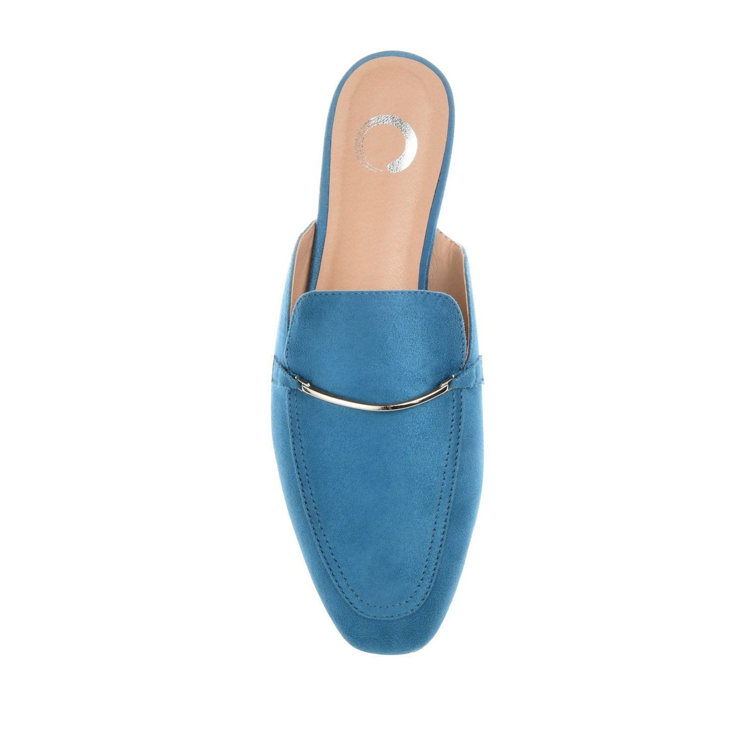 AMEENA MULED LOAFER FLATS IN VEGAN LEATHER