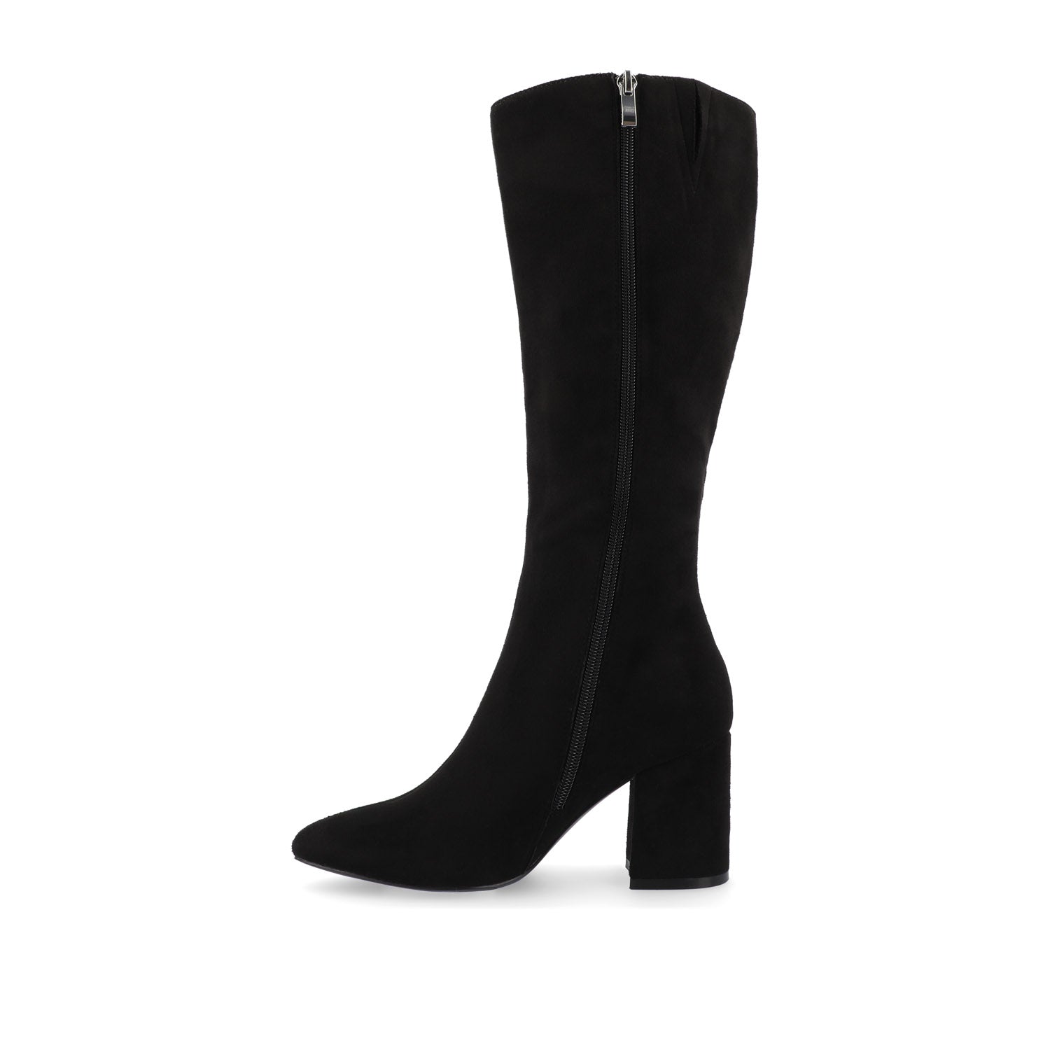 AMEYLIA KNEE-HIGH BOOTS IN WIDE WIDTH & CALF - Black