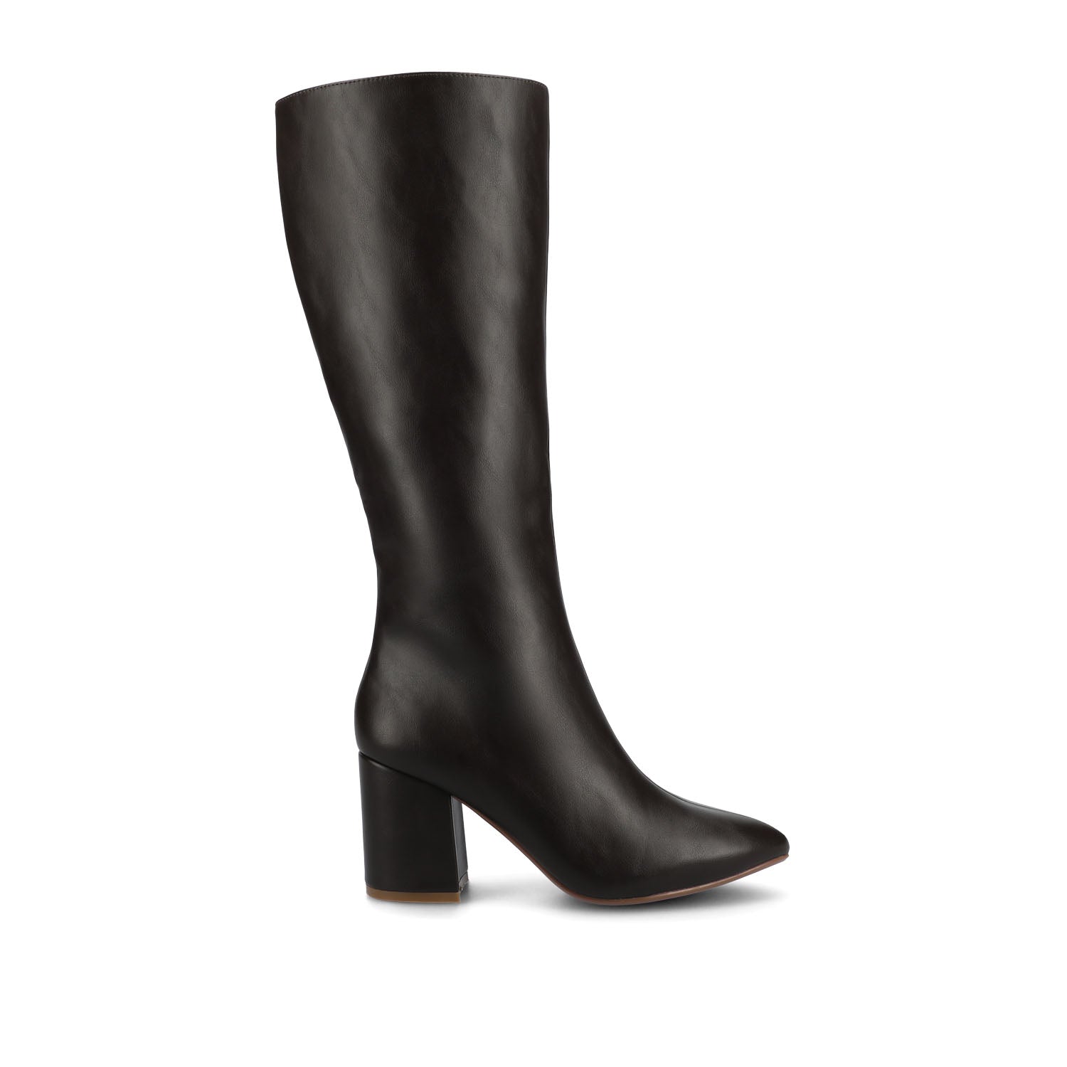 AMEYLIA VEGAN LEATHER KNEE-HIGH BOOTS