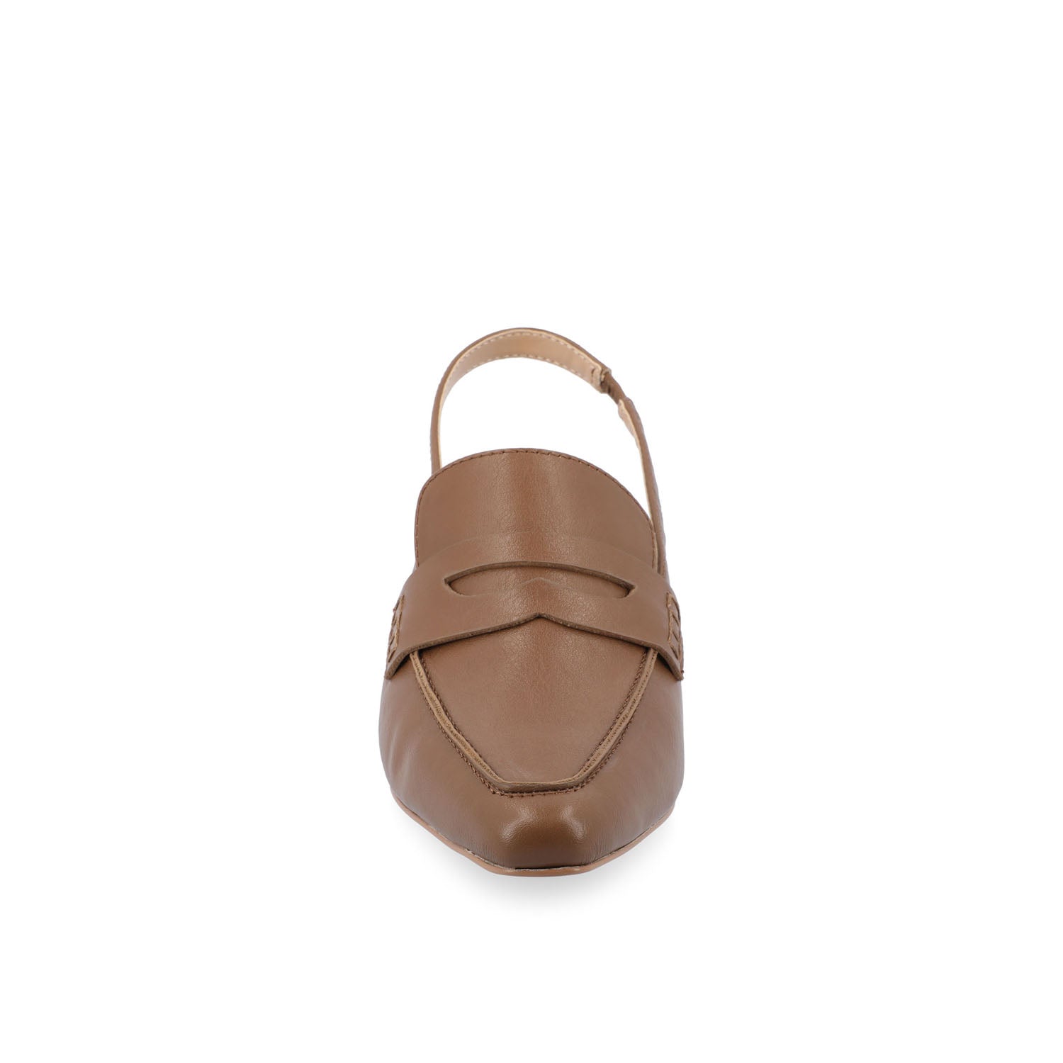 AMORY KITTEN HEEL LOAFERS IN VEGAN LEATHER IN WIDE