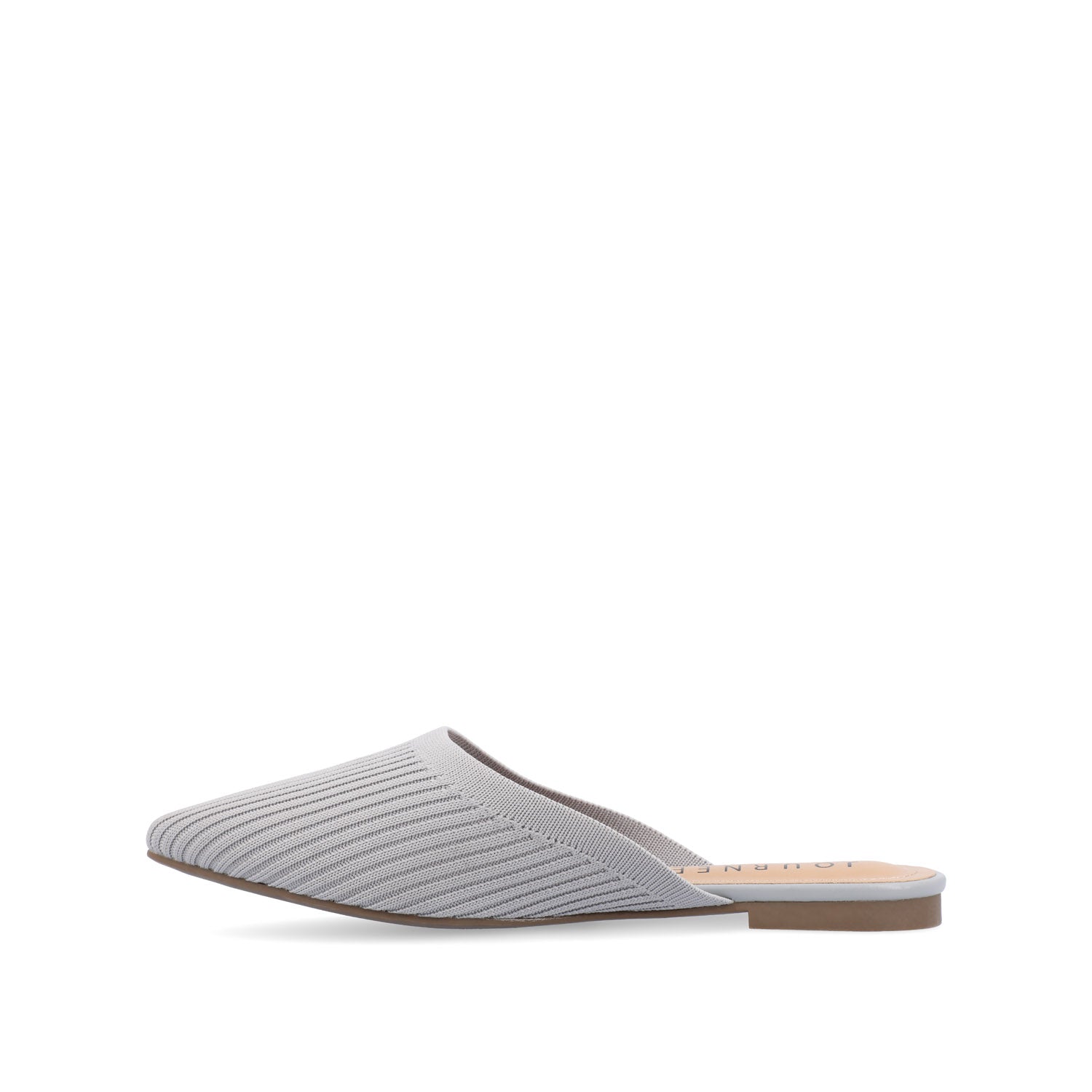 ANIEE MULE FLATS IN BASIC KNIT FABRIC - Grey
