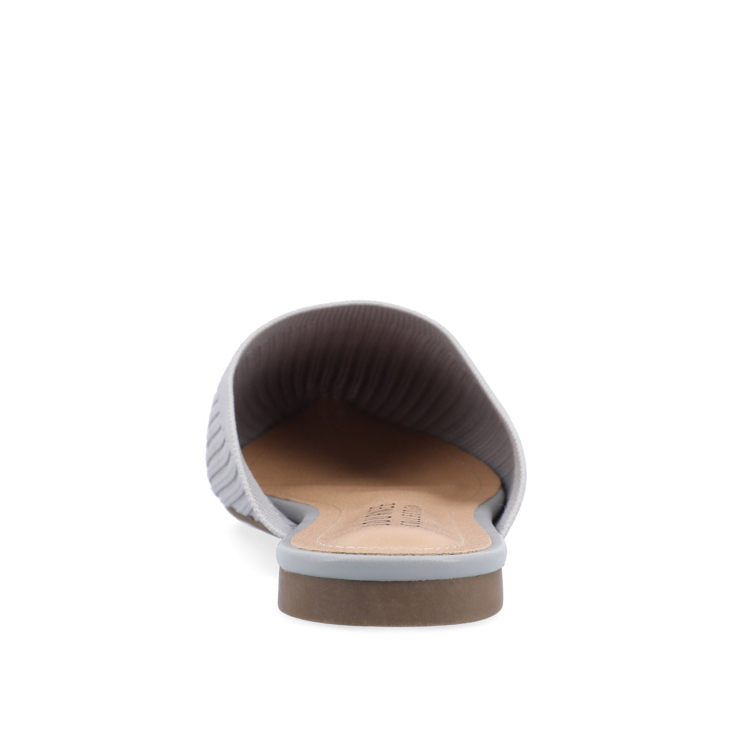 ANIEE MULE FLATS IN BASIC KNIT FABRIC - Grey