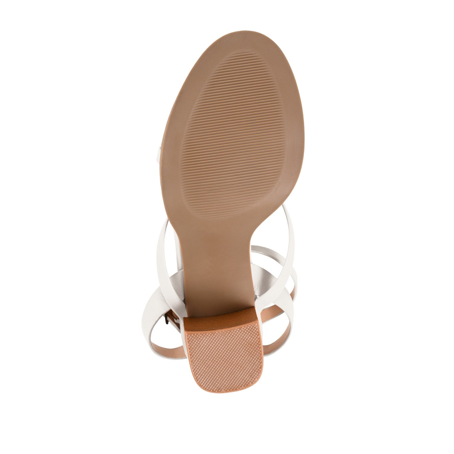 ANIKAH STRAPPY SANDALS IN VEGAN LEATHER - White
