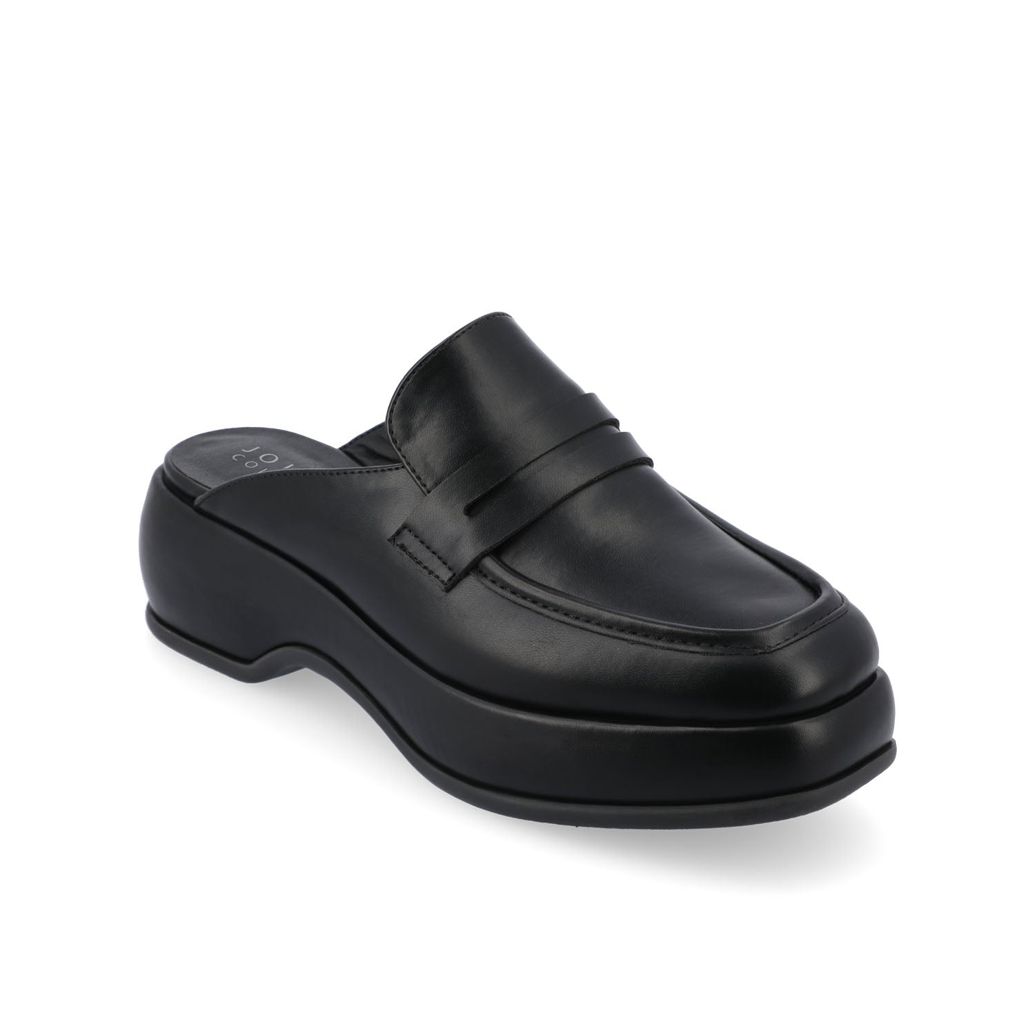 ANTONINA MULED FLATS IN VEGAN LEATHER