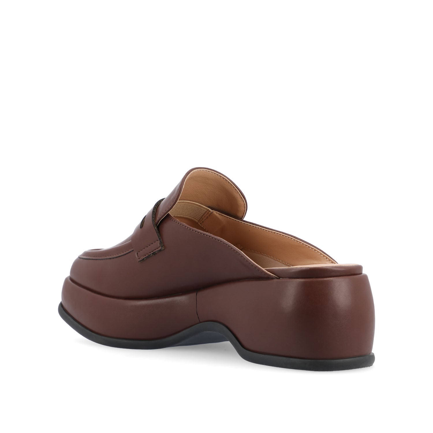 ANTONINA MULED FLATS IN VEGAN LEATHER