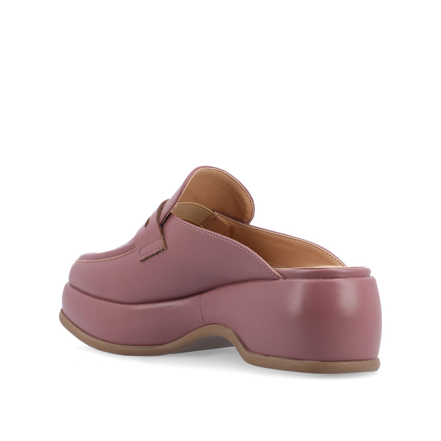 ANTONINA MULED FLATS IN VEGAN LEATHER