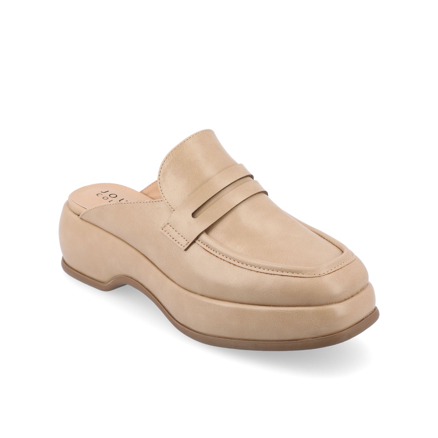 ANTONINA MULED FLATS IN VEGAN LEATHER