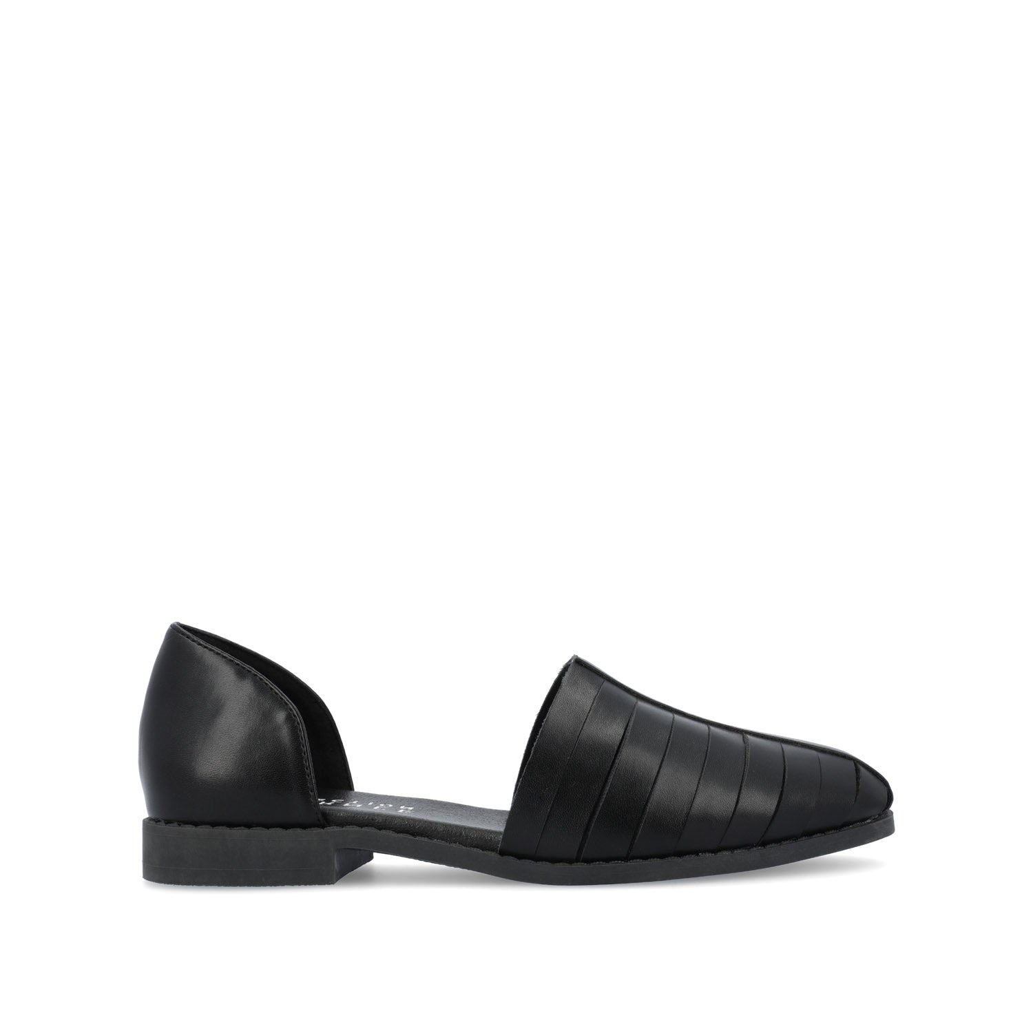ANYAH D'ORSAY FLATS IN VEGAN LEATHER