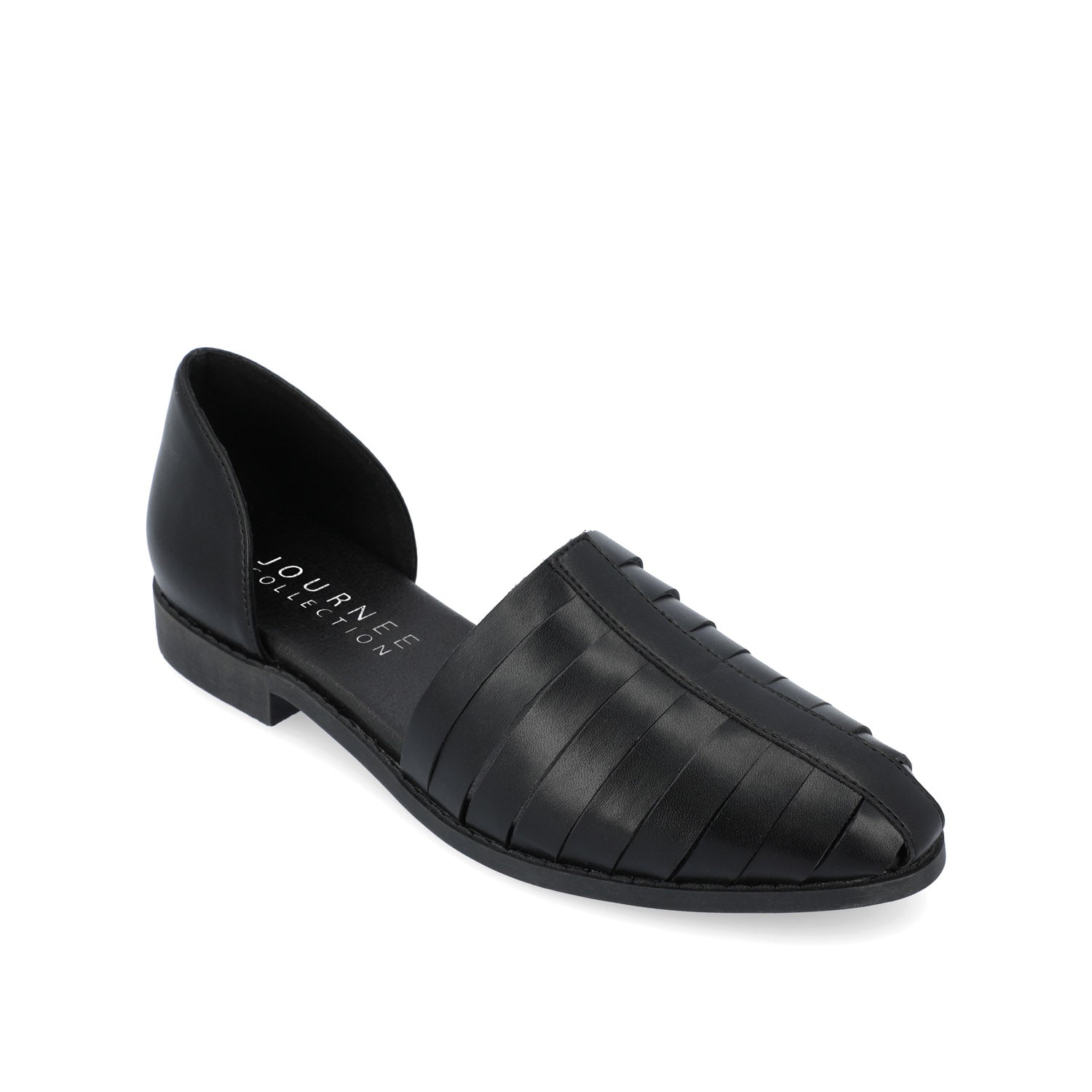ANYAH D'ORSAY FLATS IN VEGAN LEATHER
