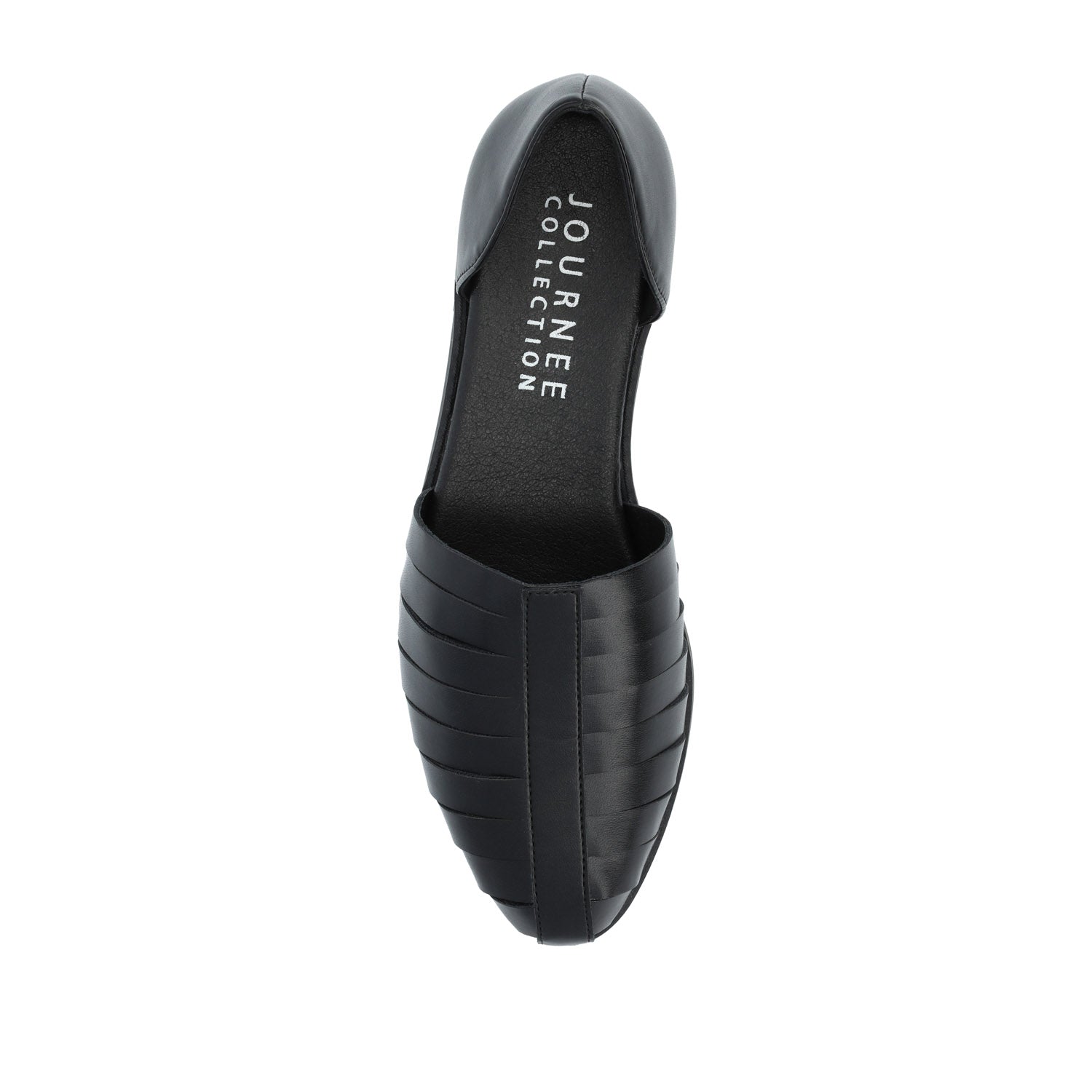 ANYAH D'ORSAY FLATS IN VEGAN LEATHER