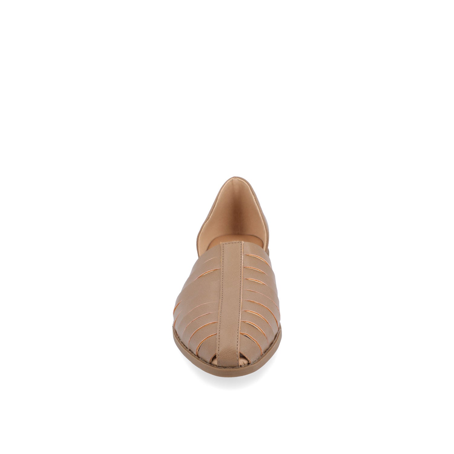 ANYAH D'ORSAY FLATS IN VEGAN LEATHER