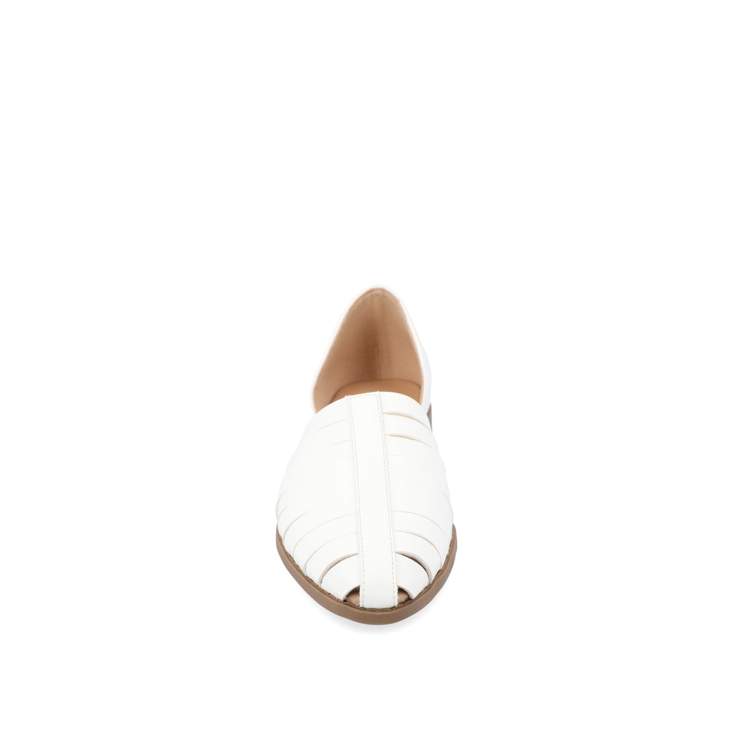ANYAH D'ORSAY FLATS IN VEGAN LEATHER