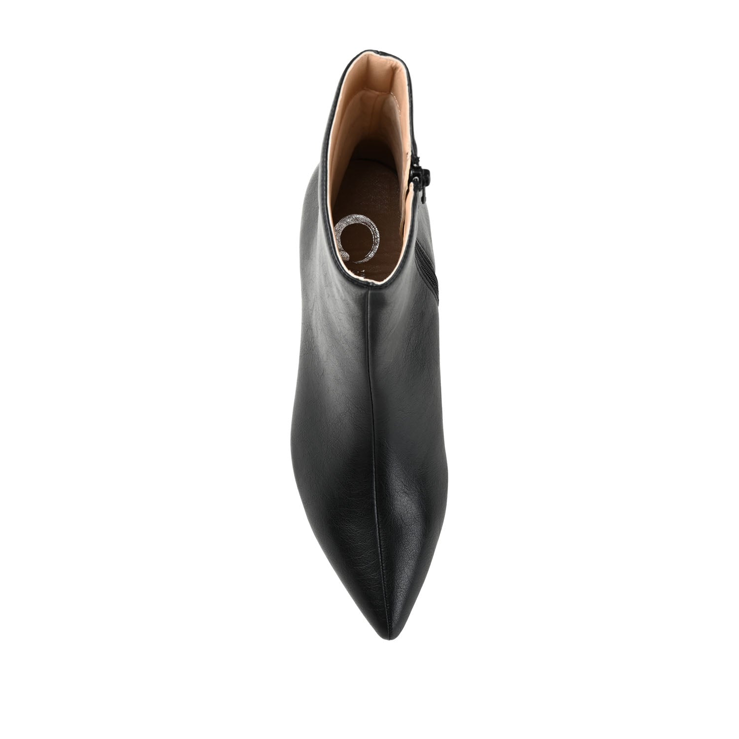 ARELY POINTED TOE BOOTIES IN VEGAN LEATHER
