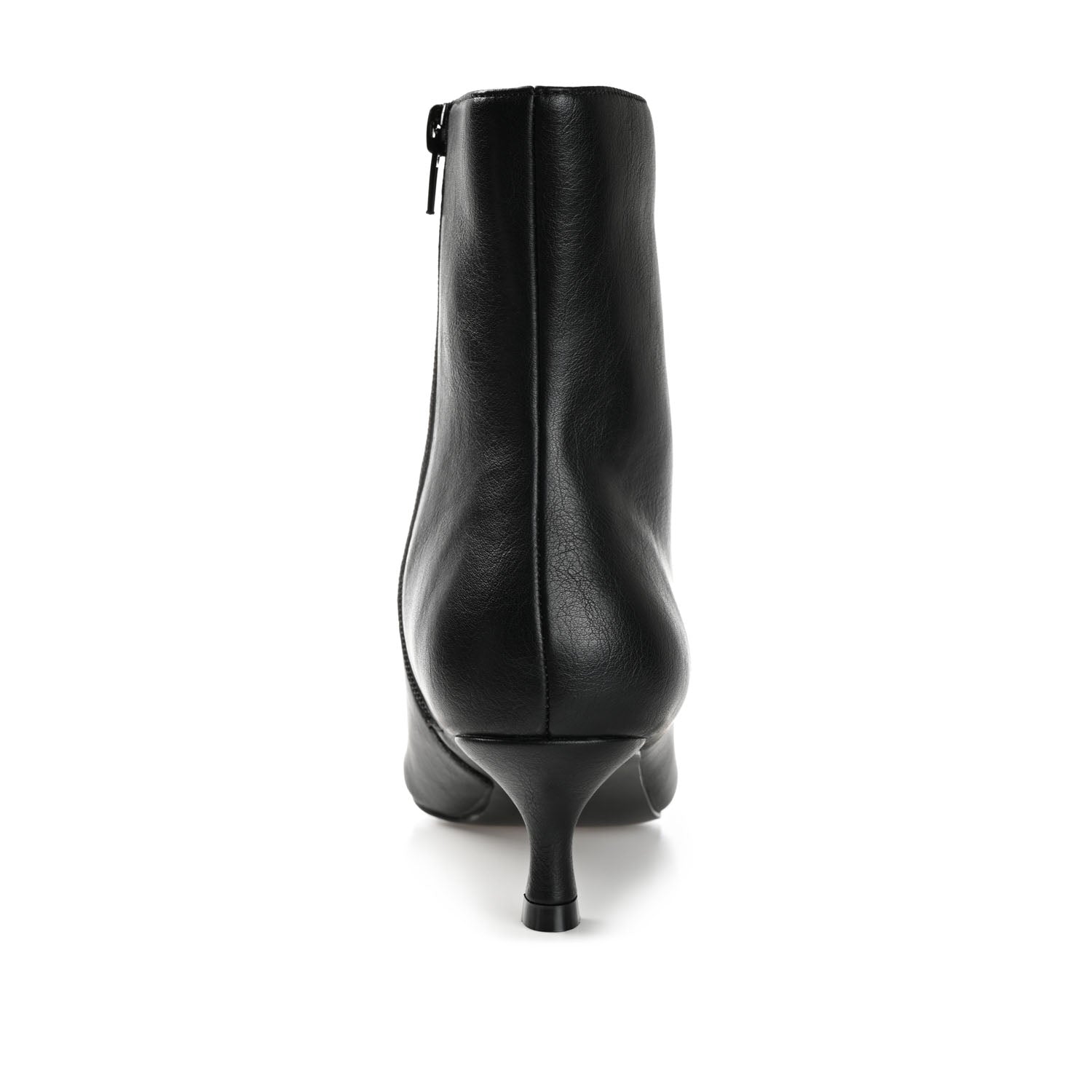 ARELY POINTED TOE BOOTIES IN WIDE - Black PU