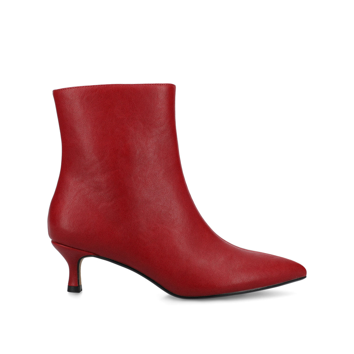 ARELY POINTED TOE BOOTIES - Crimson Pebble