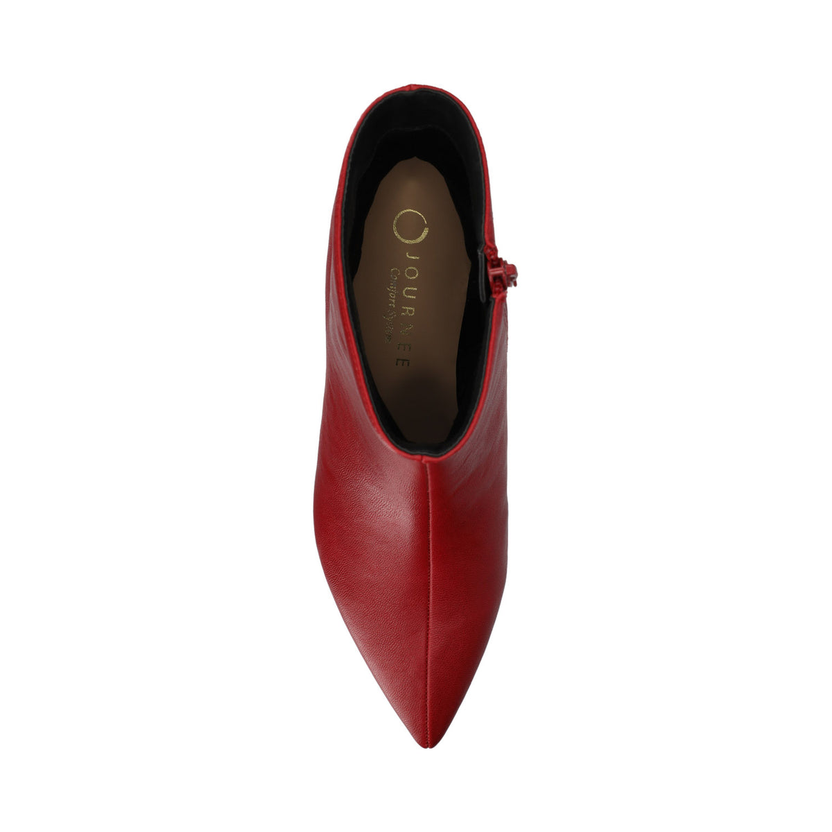 ARELY POINTED TOE BOOTIES - Crimson Pebble