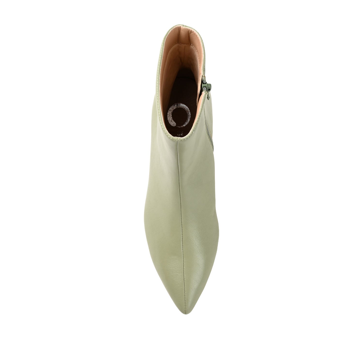 ARELY POINTED TOE BOOTIES IN VEGAN LEATHER