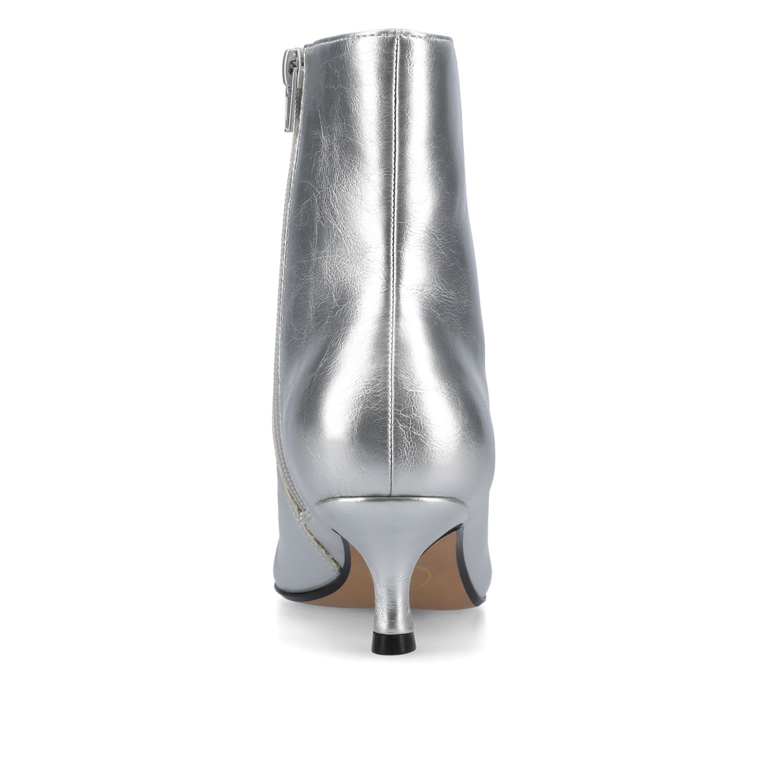 ARELY POINTED TOE BOOTIES - Silver