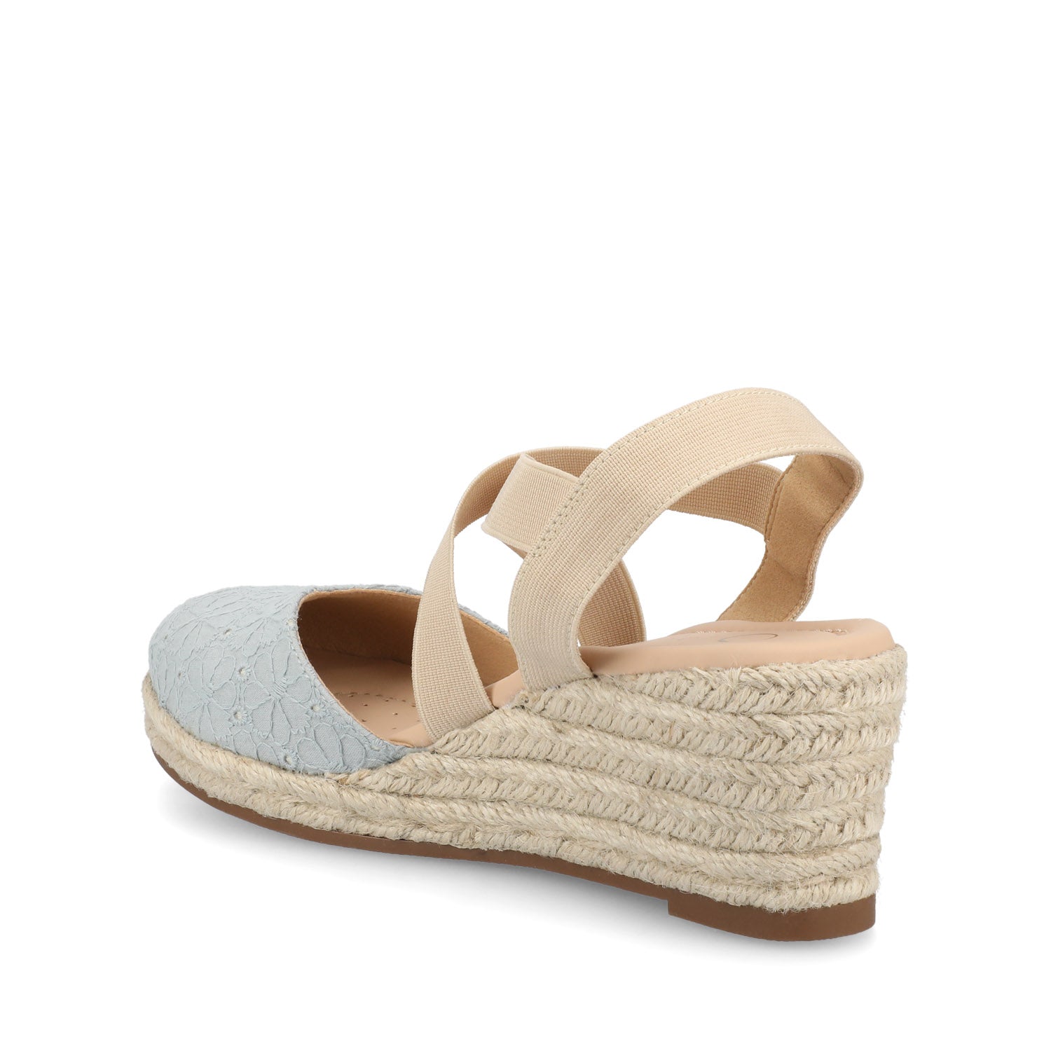ASHLEE ESPADRILLE WEDGE SANDALS IN WIDE - Blue