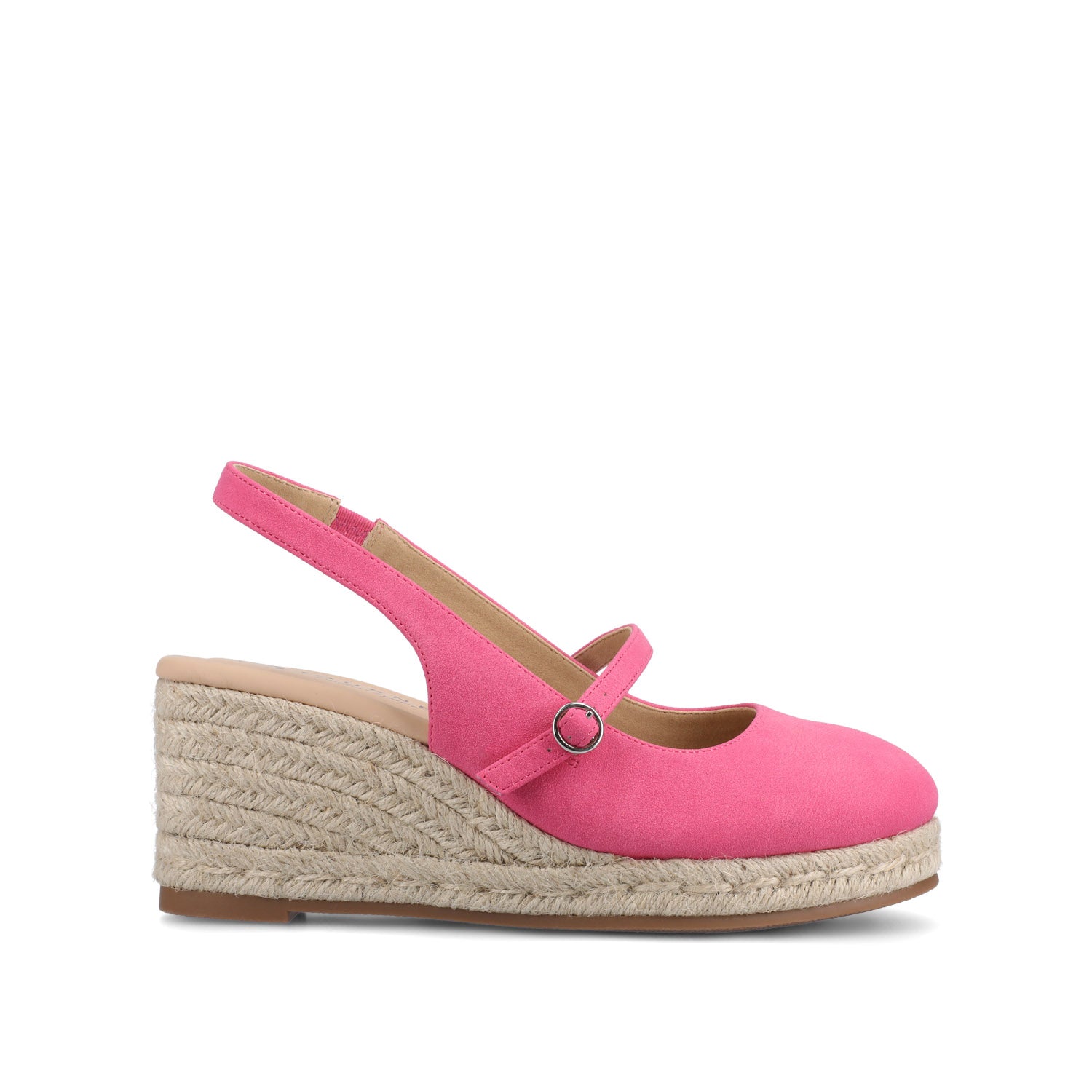 ASMYNA ESPADRILLE WEDGES - Hot Pink