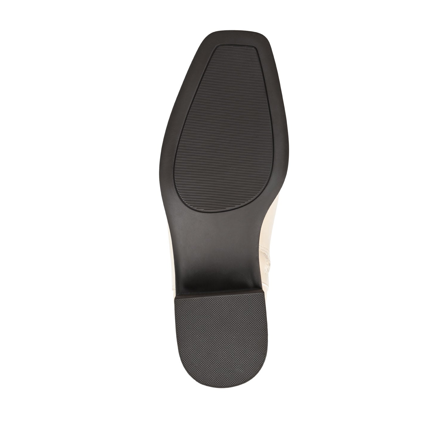 AUBRIE SQUARE TOE BOOTIES IN VEGAN LEATHER