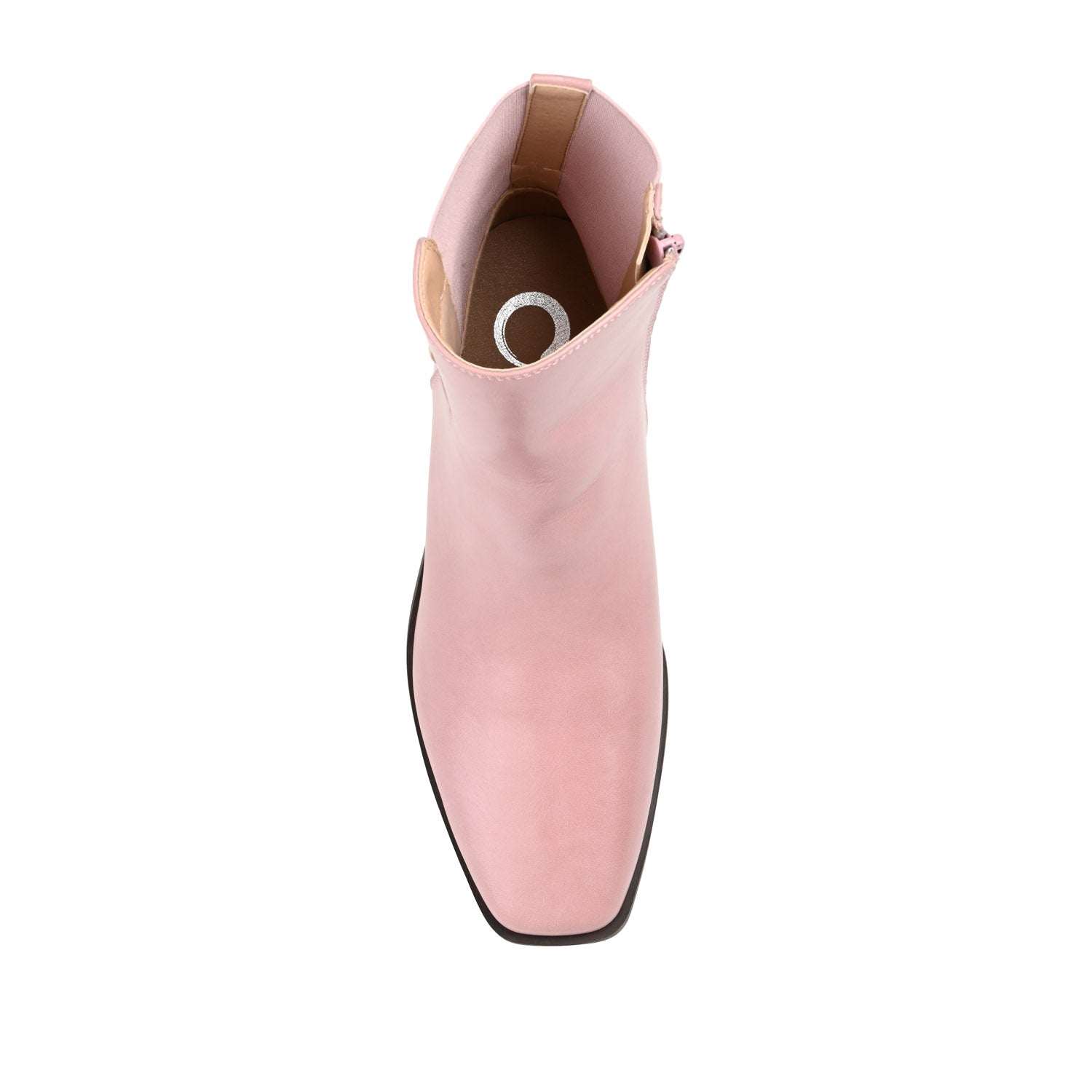 AUBRIE SQUARE TOE BOOTIES IN VEGAN LEATHER