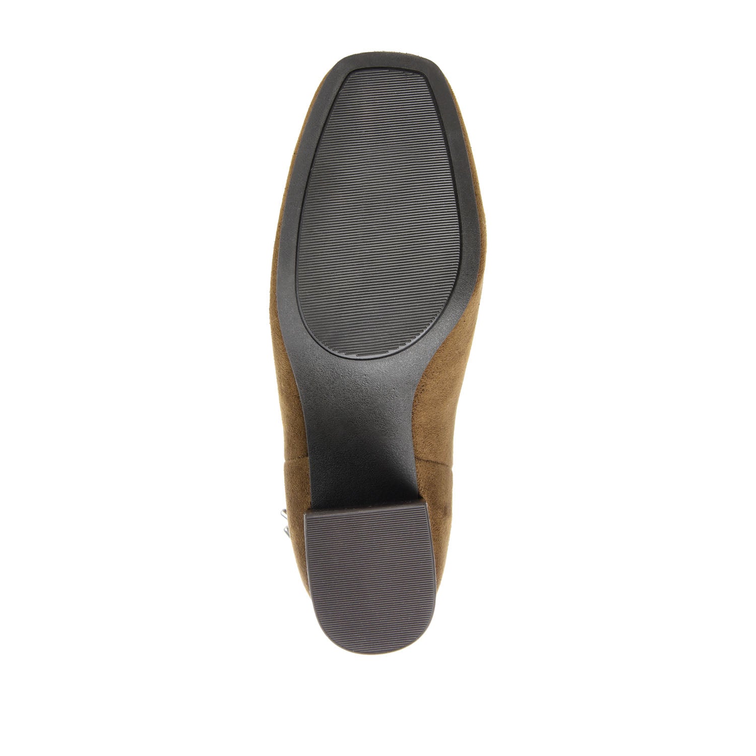 AUDRINA BLOCK HEELED BOOTIES IN VEGAN LEATHER