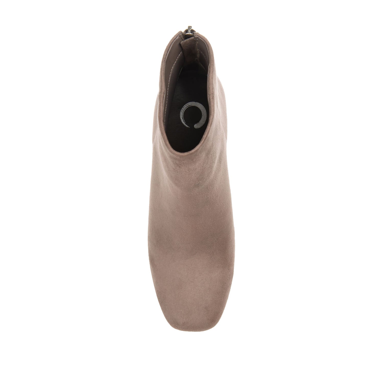 AUDRINA BLOCK HEELED BOOTIES IN VEGAN LEATHER