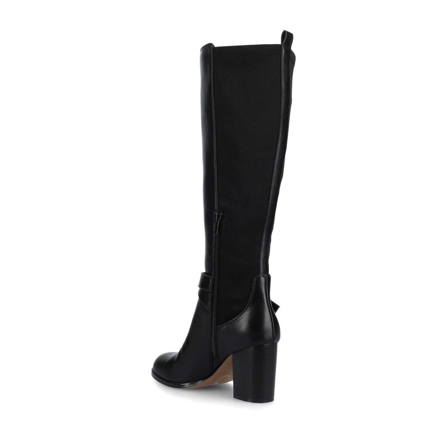 AVALONN KNEE HIGH DRESS BOOTS - Black