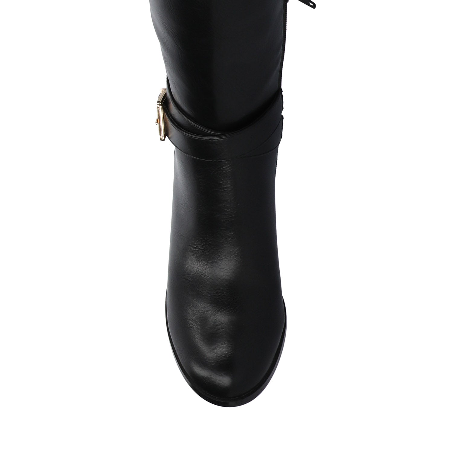 AVALONN KNEE HIGH DRESS BOOTS - Black Suede