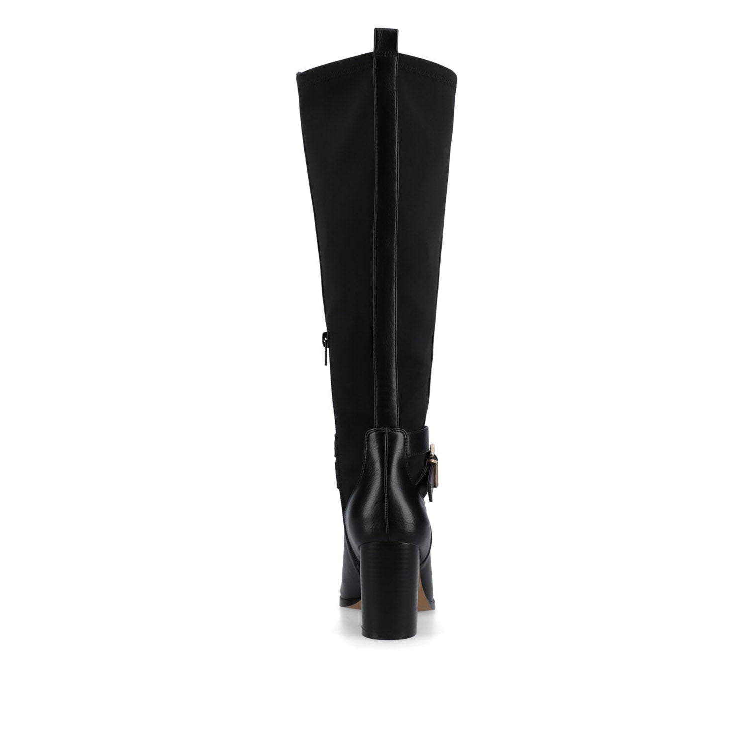 AVALONN KNEE HIGH DRESS BOOTS - Black