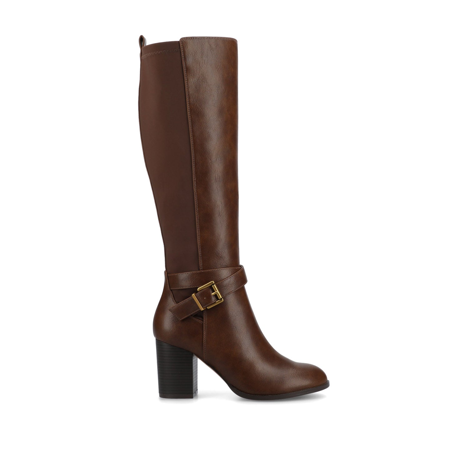 Journee Women's Avalonn KNEE HIGH Dress Boots, Chocolate 9