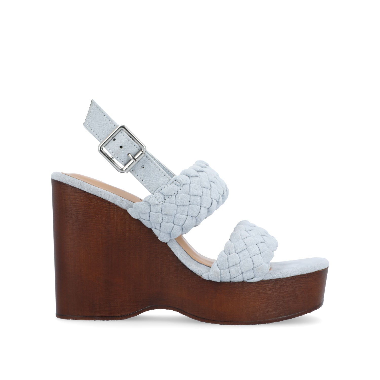 AYVEE HEELED SANDALS IN VEGAN LEATHER - Blue