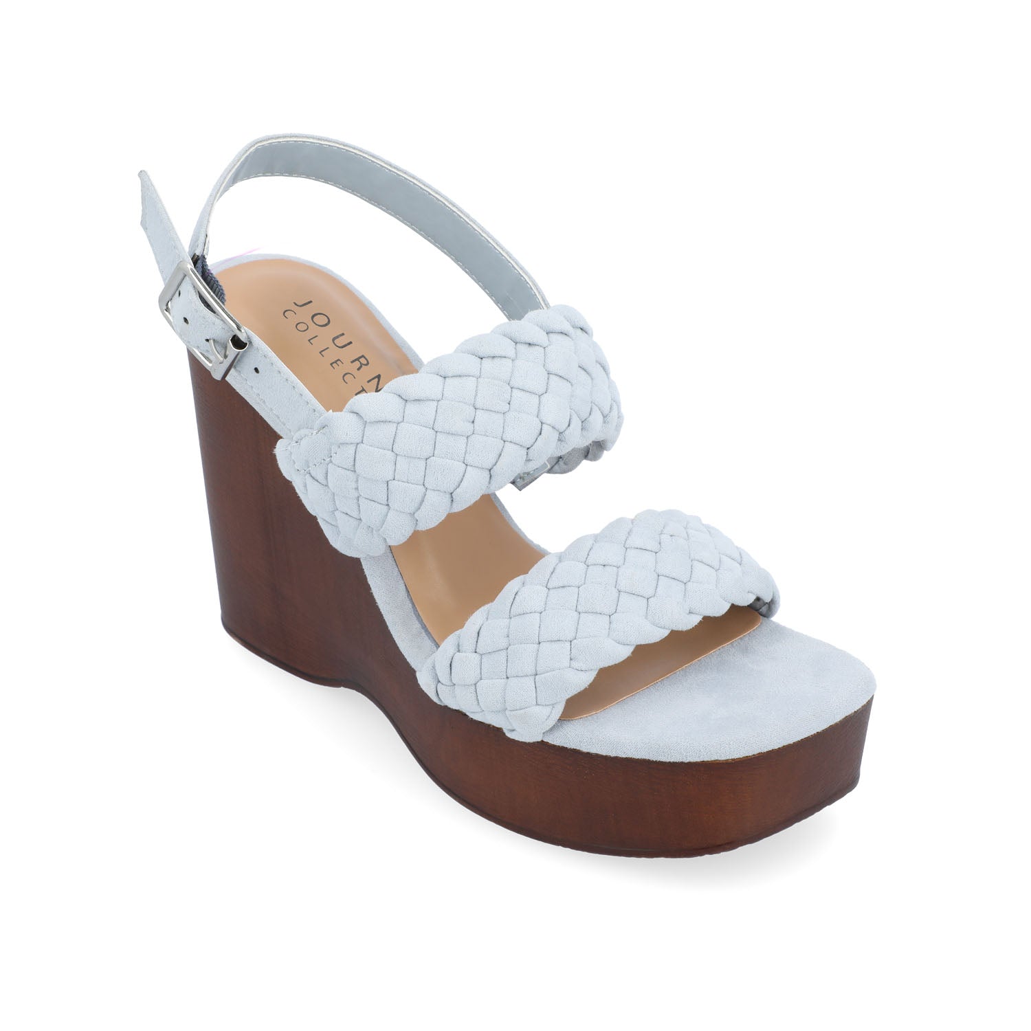 AYVEE HEELED SANDALS IN VEGAN LEATHER - Blue